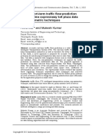 Multivariate Short-Term Traffic Flow Prediction Based On Real-Time Expressway Toll Plaza Data Using Non-Parametric Techniques