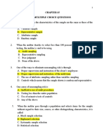 CHAP 15. Audit Sampling For Tests of Controls and Substantive Tests of Tran