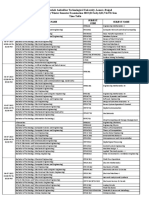 Supplementary Time Table of 1,3,5&7 Sem