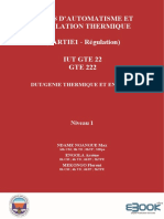 Automatisme Et Régulation DUT GTE1 - (EBook) DR NDAME Et EQUIPE