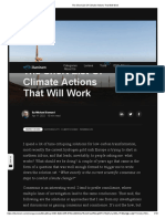 The Short List of Climate Actions That Will Work