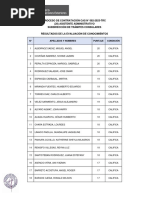 Evaluación de Conocimientos Cas #082-2023-TRC