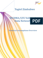 Tagtel Network Dimensioning and Assumptions