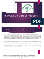 Introdução À Enfermagem Ii