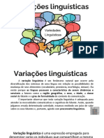 Variações Linguísticas