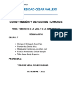 FICHA de APLICACIÓN - GRUPO 7 - Caso Derecho A La Vida y La Integridad