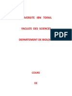 Biochimie Métabolique