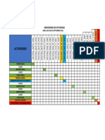 Cronograma de Actividades