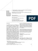 Investigacion - Accion Una Practica para Entender y Transformar La Educacion