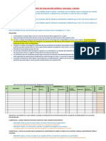 Instrumento de Evaluación Química 1 Grado