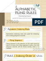 Alphabetic Filing Rules