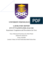 EVT577 LabReport JarTest