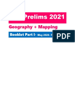 P4P Prelims 2021: Geography + Mapping