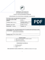 Imi611s - Intermediate Microeconomics - 2ND Opp - July 2019