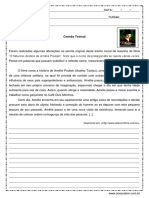 Atividade de Portugues Coesão Textual 9º Ano PDF