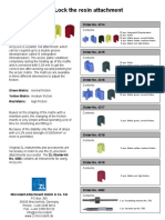 Acrylock - Instructions For Use