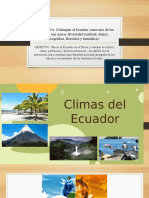 Clase EESS El Clima Del Ecuador