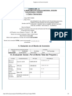 Registros en La Fase de Inversión 1