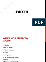 Stillbirth C1 PPT - Lecture