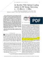 A - Reconfigurable - Rectifier - With - Optimal - Loading - Point - Determination - For - RF - Energy - Harvesting - From - 22 - DBM - To - 2 - DBM