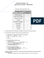 CE - Questions Sur La Lecture en Français