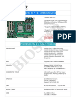 Biostar p4m890-m7 Fe Spec