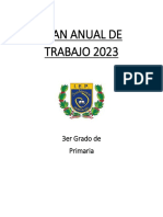 Avance Del Plan de Trabajo