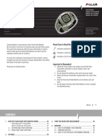 Polar F92ti User Manual English