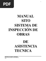 +MANUALSITO Sistema de Inspección Técnica