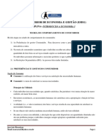 Aula 3 Teoria Do Consumidor Introducao A Economia