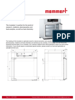 Memmert Incubator IN110