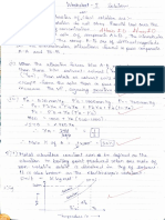 Answersheet of Solutions Chapter (Ref - 1)