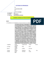 Sesion Ciencia Distinguimos Tipos de Nutrientes