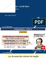 Termoquímica - Lei de Hess: 2º Médio - Química