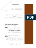 Programas en EMU y DEBUG Ordenamiento, Suma y Promedio de 12 Numeros