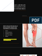 Problemas Laborais Relacionados Aos Membros Inferiores