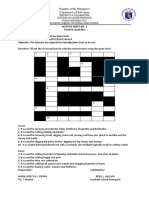 Farm Tools - Crossword Puzzle