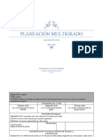 Planeación Multigrado