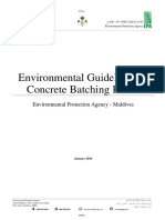 Environmental Guidelines For Concrete Batching Plants 2016