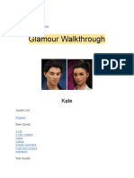 Glamour Walkthrough