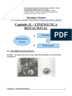 Cap11 - Cinemática Rotacional - Material de Introdução À Mecânica Clássica