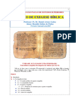 Trabalho de Exegese Bíblica A Videira