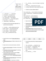 TALLER NIVELACIÓN DE INGLÉS - 10° y 11°