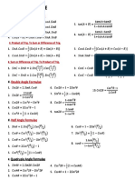 Basic Important Formulae