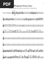 Whiplash (Tenor Sax)