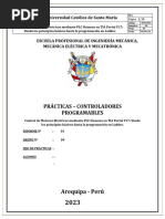 Informe 01 Control de Motores Eléctricos Mediante PLC Siemens en TIA Portal V17