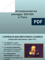 Passaggio 800-900 Fisica