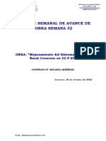 Informe Semanal #32 - Del 17 Al 23 de Octubre 2022