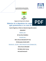 3.2.3-Réduction de La Dégradation Des Composants de Jus Après Pasteurisation Et Au Cours Du Stockage - Maroc