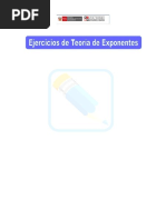 Teoria de Exponentes